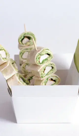 Guacamolové špízy