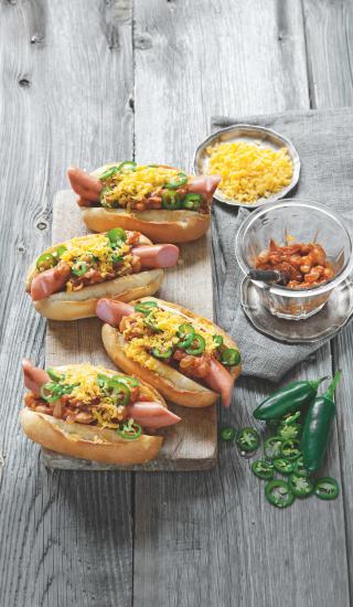 Chilli hot dog