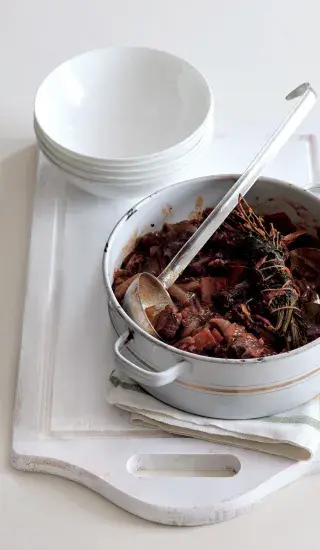 Hovězí bourguignon