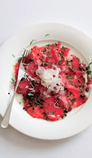 Hovězí carpaccio [karpačo]