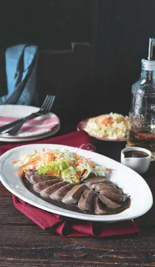 Hovězí jazyk po pekingsku