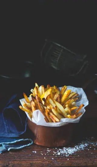 Bramborové hranolky z trouby & další přílohy ke steaku