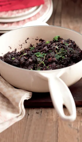 Husí krev na cibulce