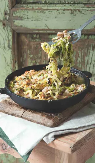 Hustá kapustová polévka z údolí Aosty