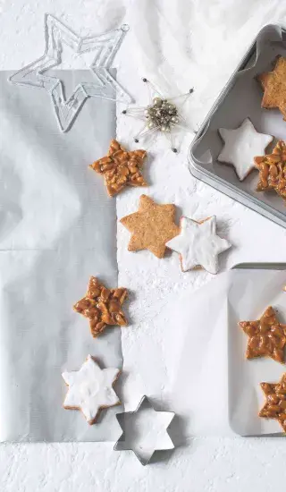 Skořicovo-mandlové hvězdičky