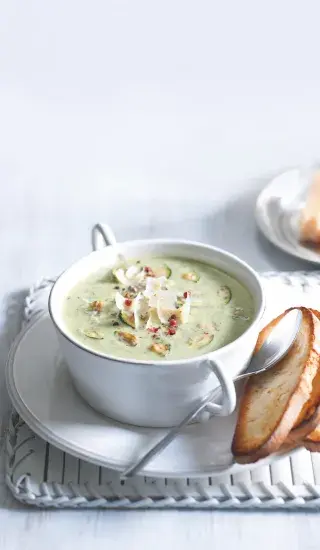 Italská cuketová polévka