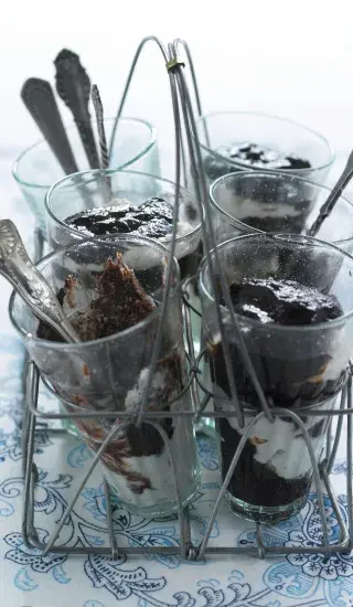 Italský čokoládový tvaroh