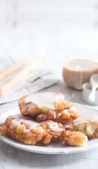 Jablečné fritters