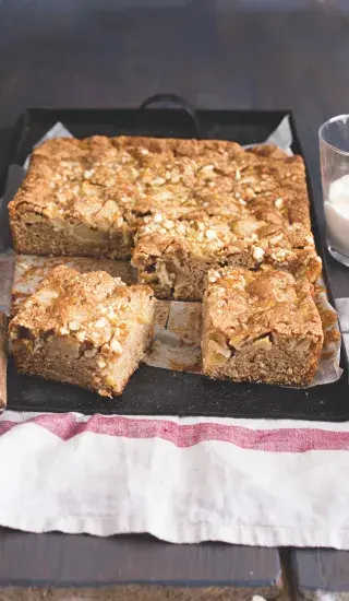 Newyorská jablečná buchta s bourbonem