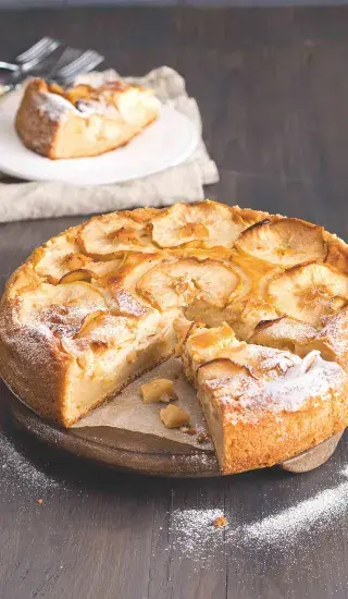 Jablečný koláč s mascarpone