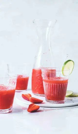 Jahodová tříšť à la Margarita