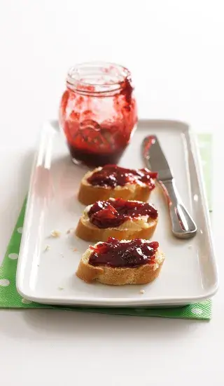 Jahodový džem s agáve