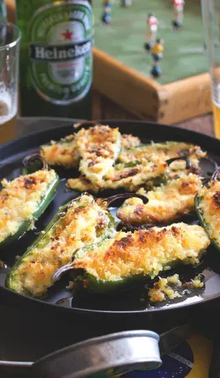 Křupavé sýrové jalapeños