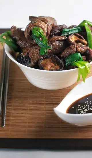 Japonské závitky negimaki