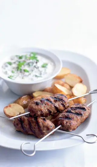 Jehněčí kebab z mletého masa