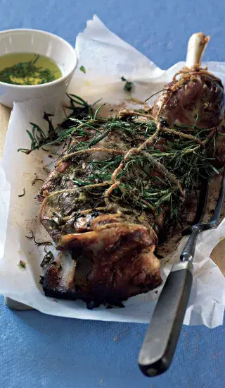 Jehněčí plecko s rozmarýnem