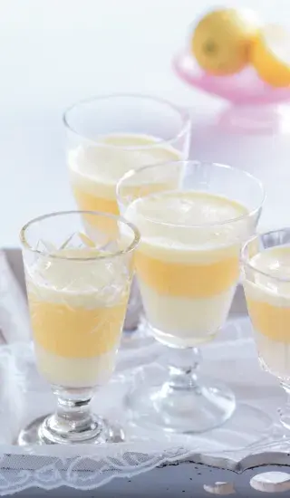 Jogurtový krém s citronem