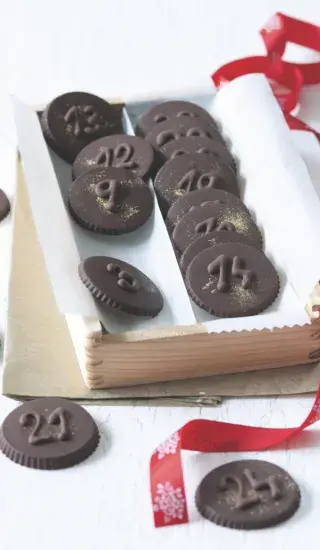 Čokoládový adventní kalendář