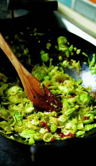 Kapustičky opékané na pánvi