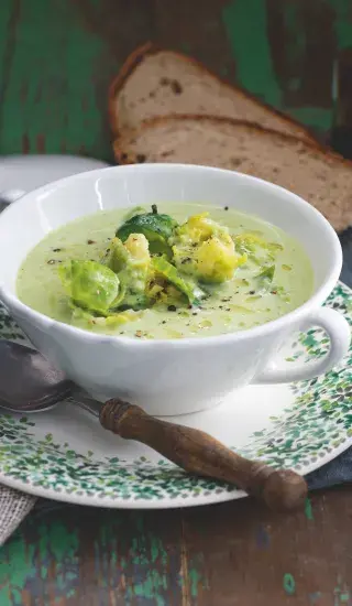 Bavorská kapustičková polévka