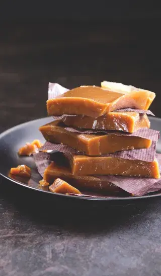 Karamelky s jablečným moštem