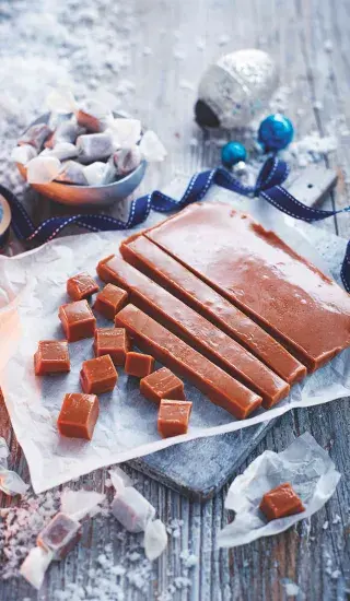 Karamelky s pastou miso