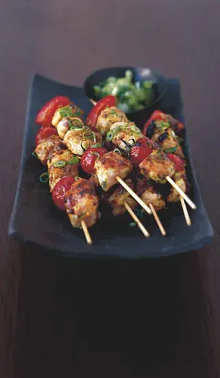 Pikantní kuřecí kebab