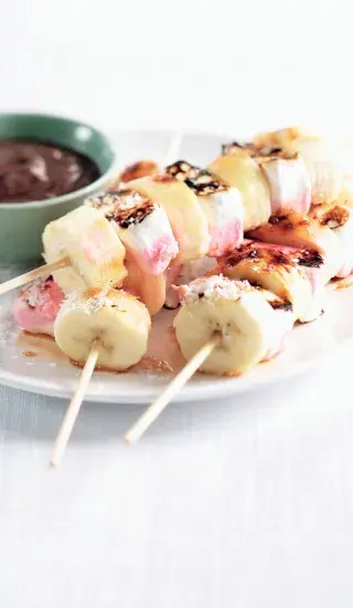 Špíz kokos a banán