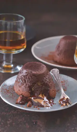 Bábovičky s koňakem & tekoucím středem