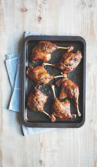 Konfitovaná kachní stehna