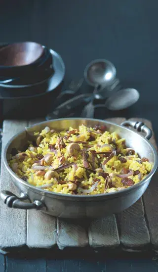 Kořeněná indická rýže