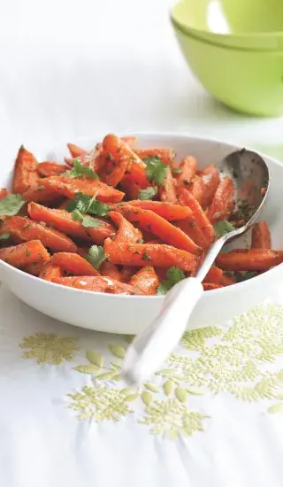 Pečená kořeněná mrkev