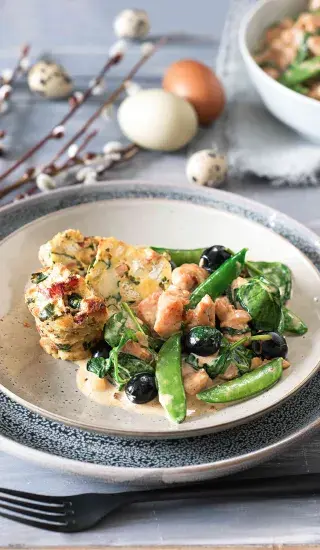 Králičí ragú s mandlovou nádivkou podle Tita Eliáše