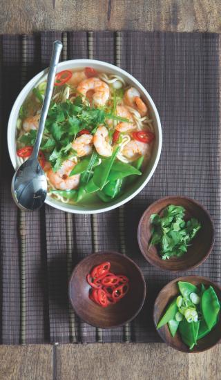 Krevetový ramen