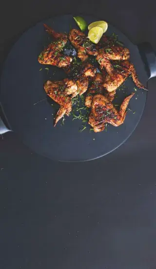 Křídla s tequilou a limetou