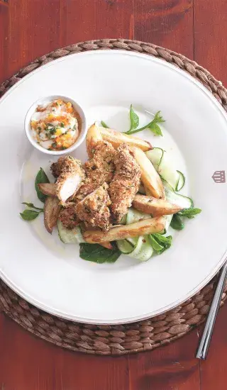 Křupavé kuřecí nudličky