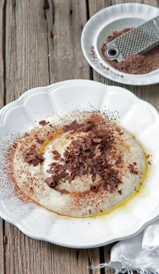 Jemná krupicová kaše