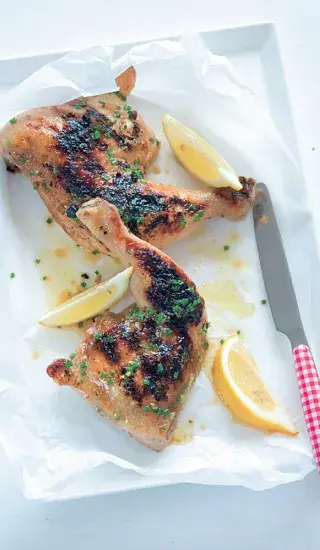 Kuře na pažitkovém podmáslí