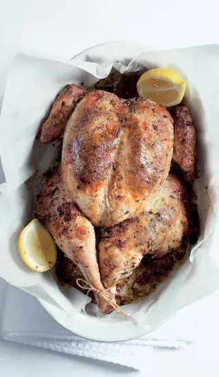 Kuře s nádivkou z pancetty