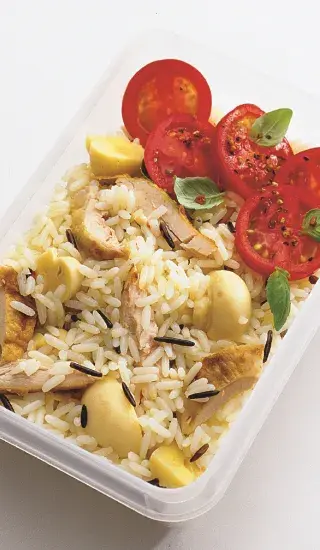 Kuřecí salát s rýží