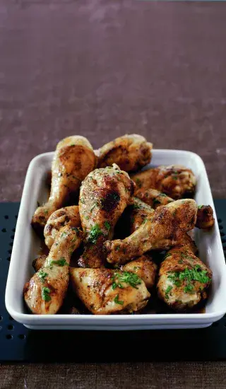 Stehýnka s petrželkou a česnekem