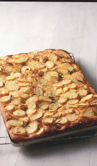 Bramborová focaccia pugliese