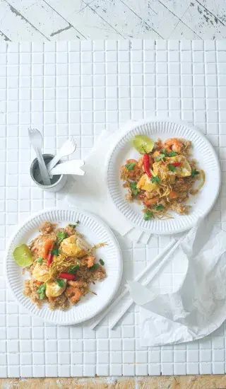 Květáková smažená rýže