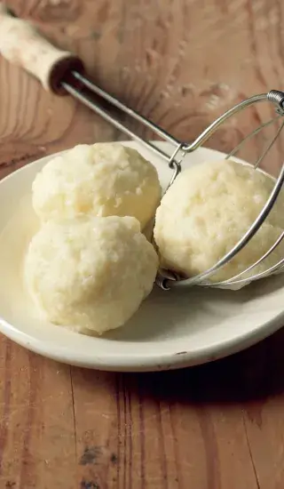 Kynuté bramborové knedlíky