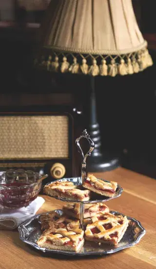 Linecký koláč na plech