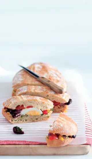Lisovaný letní sendvič