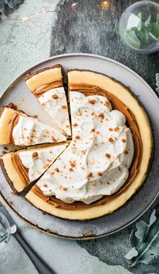 Lotuskový cheesecake