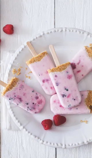 Svačinové nanuky s Lučinou Jogurtina