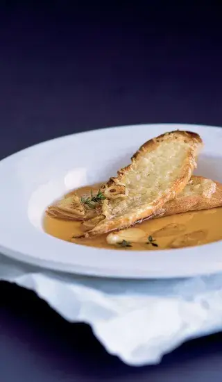 Luxusní španělská česnečka