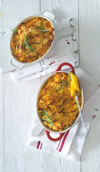  Mac’n’cheese s dýní